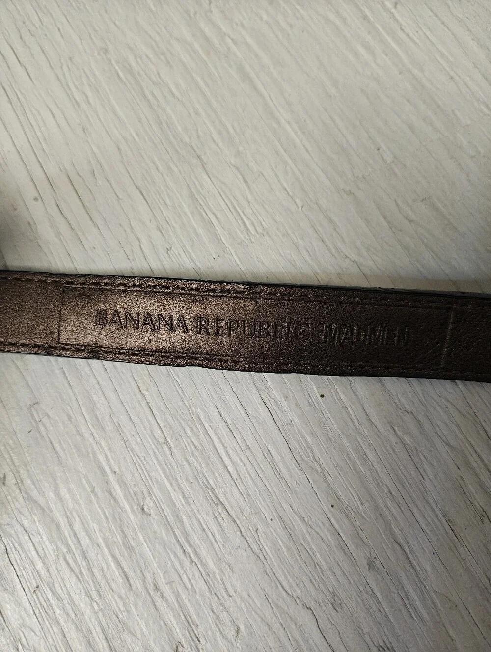 leather Banana Republic Leopard Belt 37 In Long